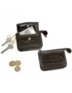 *Key case Gianni Conti black leather (909074)