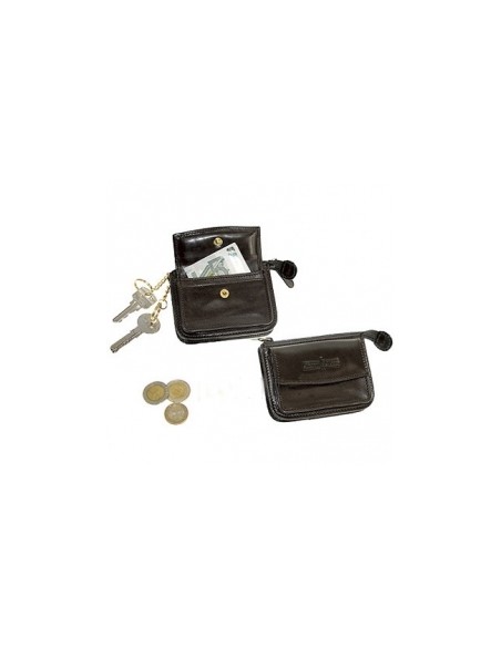 *Key case Gianni Conti black leather (909074)