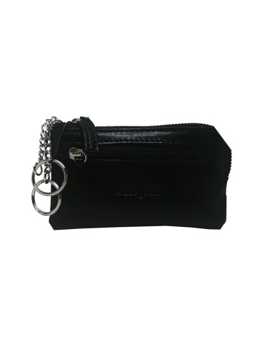 Leather keyholder Gianni Conti 919073-10 black leather