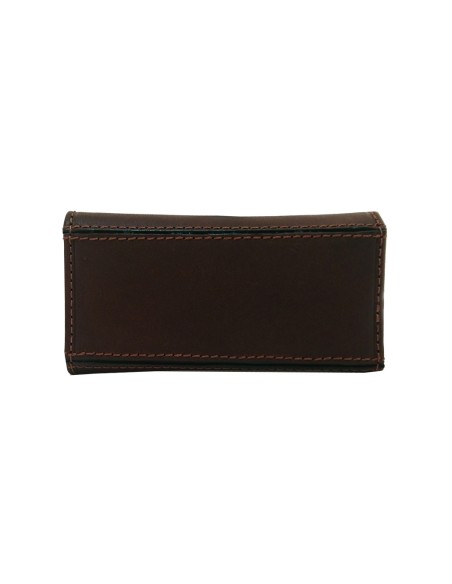 Leather keyholder Gianni Conti 919707-28 dark brown leather