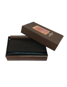 *Key case Gianni Conti brown leather (919707) 2