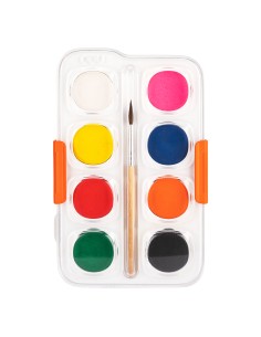 Watercolor Painting 8 colors, φ28mm ASST.