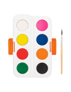 Watercolor Painting 8 colors, φ28mm ASST. 2