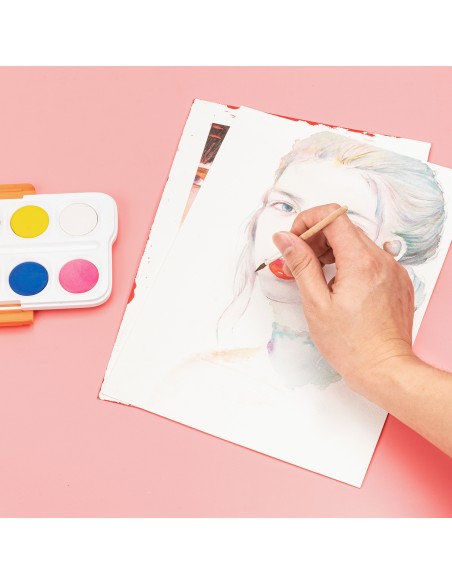 Watercolor Painting 8 colors, φ28mm ASST.
