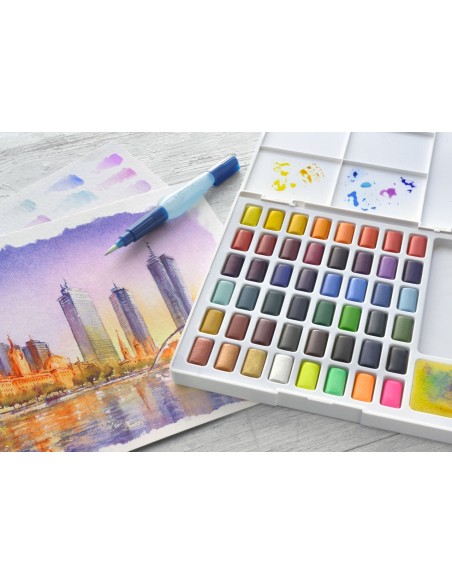 Vesivärvid Faber-Castell Creative Studio 48-värvi