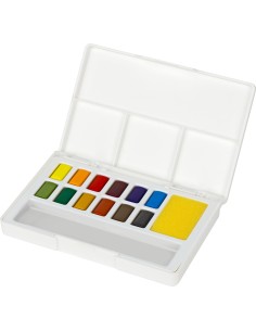 Watercolours in pans 12ct set 2