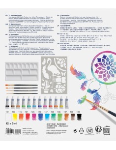 Watercolours painting set of 18 2