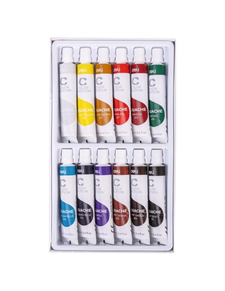 Guass DELI 12-värvi 12ml tuubis