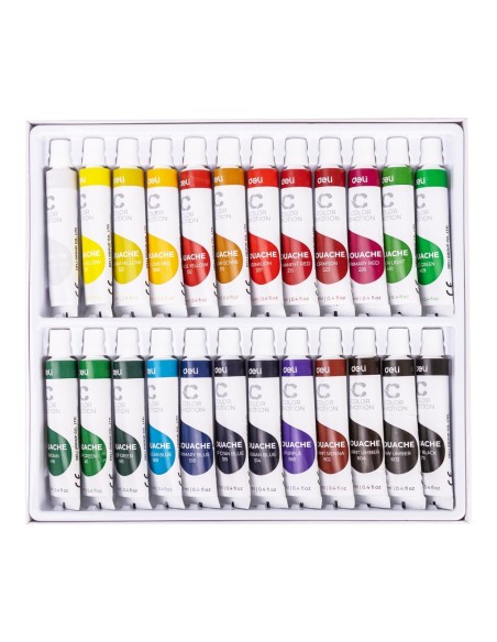Guass DELI 24-värvi 12ml tuubis