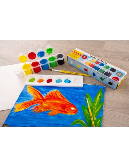 School tempera EFA Color paint 25 ml 6pc