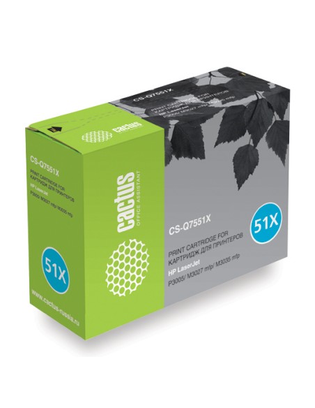 Analoogtooner HP Q7551X LJ P3005/M3035MFP/M3027MFP (12 000 lehte)