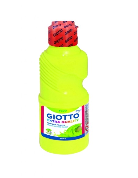 Gouache/Tempera  Fila Giotto Fluo 250ml yellow