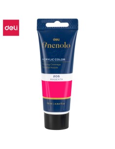 Akrüülvärv DELI Finenolo 75ml, roosa