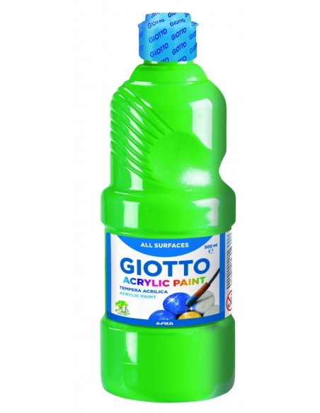Giotto Acrylic Paint 500 MlBottle – green