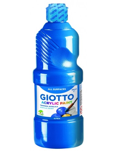 Giotto Acrylic Paint 500 MlBottle – cyan