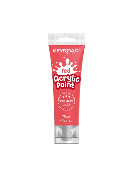 Akrüülvärv Keyroad 75ml, punane