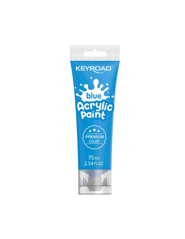 Acrylic paint 75ml,blue color