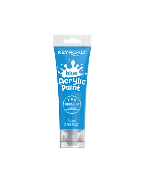 Acrylic paint 75ml,blue color