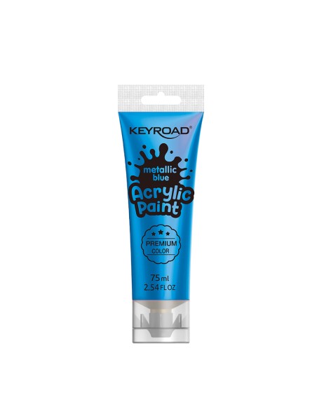 Akrüülvärv Keyroad 75ml, metallik sinine