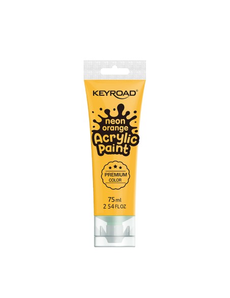 Akrüülvärv Keyroad 75ml, neoon oranz
