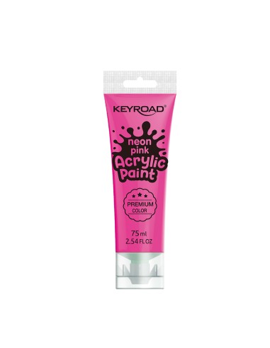 Akrüülvärv Keyroad 75ml, neoon roosa