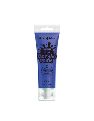 Akrüülvärv Keyroad 75ml, neoon sinine