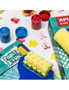 Värvimisvahendite komplekt Apli Paint & Fun 2