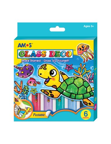 Window colours Amos 5 pcs/blister - 10,5 ml