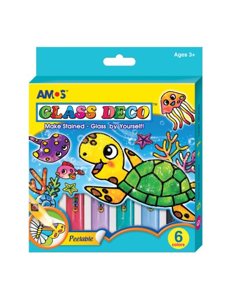 Window colours Amos 5 pcs/blister - 10,5 ml
