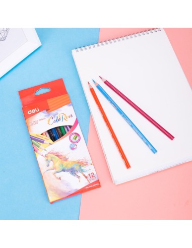 Colored Pencil Deli 12 colors assorted