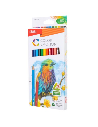 Colored Pencil Deli 12 colors assorted