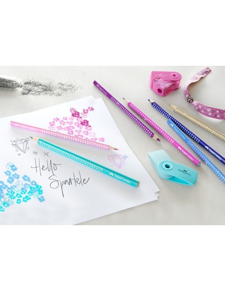 Värvipliiatsid Faber-Castell Sparkle 20-värvi