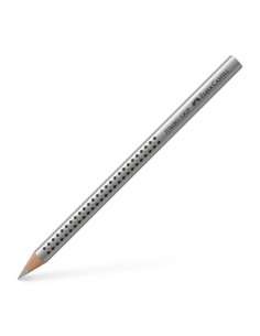 Värvipliiats Faber-Castell Jumbo Grip 82 hõbe
