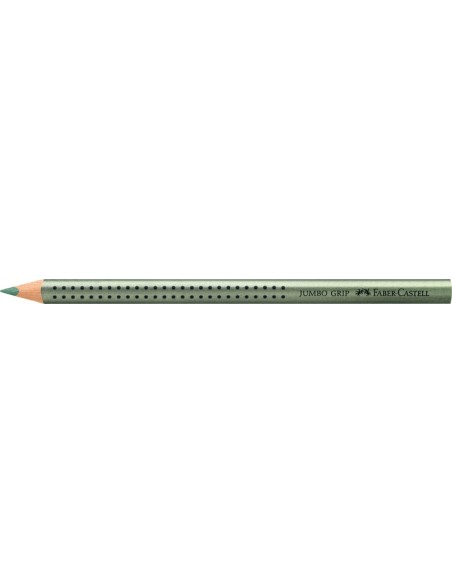 Faber-Castell Jumbo Grip colour pencil, green metallic