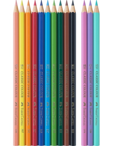 Värvipliiatsid Faber-Castell Unicorn 10+3-värvi