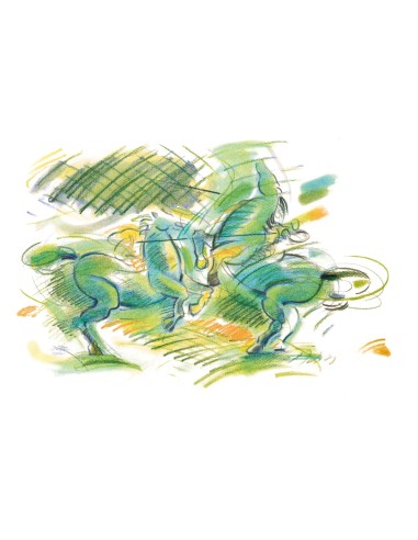 Faber-Castell Pitt Pastel artists´ pencil, colour 168 earth green yellowish