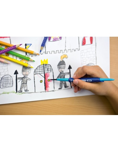 Faber-Castell Colour Grip colour pencil, tin of 12