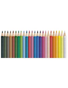 Värvipliiatsid Faber-Castell Colour Grip 24-värvi 2
