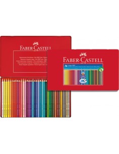 Värvipliiatsid Faber-Castell Grip 2001 36-värvi metallkarbis
