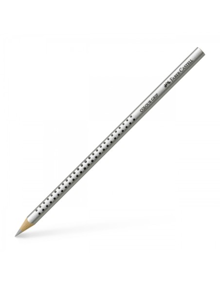 Faber-Castell Colour Grip colour pencil, silver