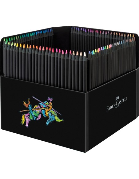Värvipliiatsid Faber-Castell Black Edition 100-värvi