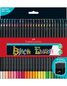 Värvipliiatsid Faber-Castell Black Edition 50-värvi 2