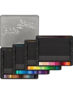Värvipliiatsid Faber-Castell Black Edition 100-värvi metallkarbis 2