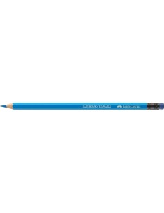 Värvipliiatsid Faber-Castell 12-värvi, värviliste kustukummidega 2