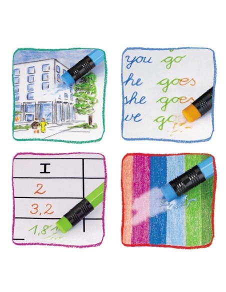 Faber-Castell Classic Colours erasable colour pencils, cardboard wallet of 12