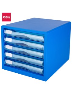 Sahtlikomplekt DELI 5-sahtlit, kinnine, sinine