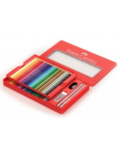 Värvipliiatsid Faber-Castell 48-värvi metallkarbis
