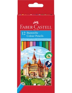 Faber-Castell Classic Colour colour pencil, cardboard wallet of 12