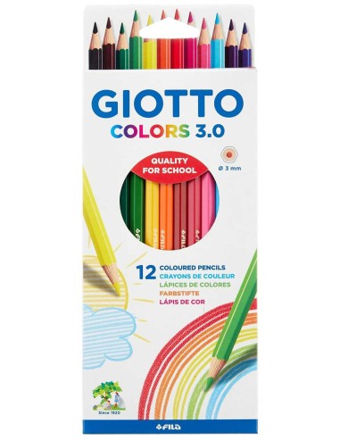 Coloring pencils Fila Giotto Colors 3.0 12-colours