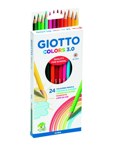 Coloring pencils Fila Giotto Colors 3.0 24-colours